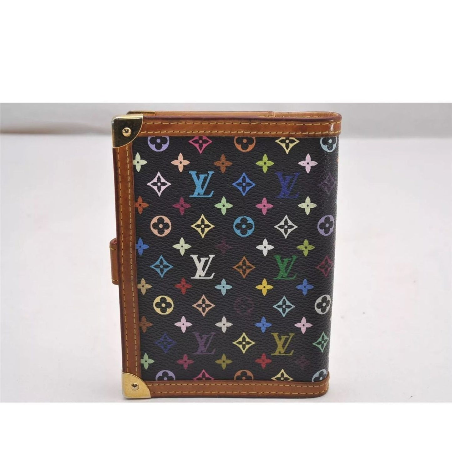 Louis Vuitton murakami multicolor black pm agenda