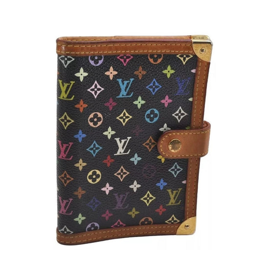 Louis Vuitton murakami multicolor black pm agenda